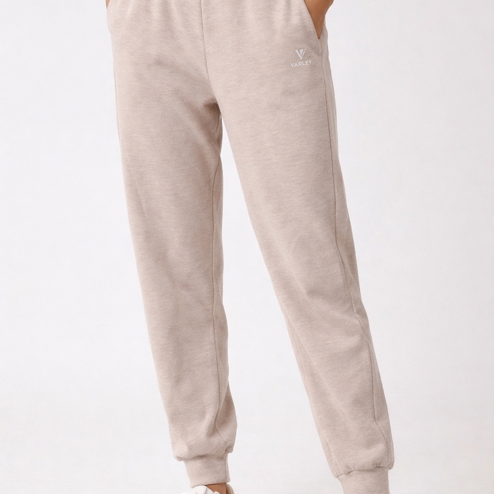 Varley Women's Cream Tan Jogger Pants Size Medium Casual Athletic